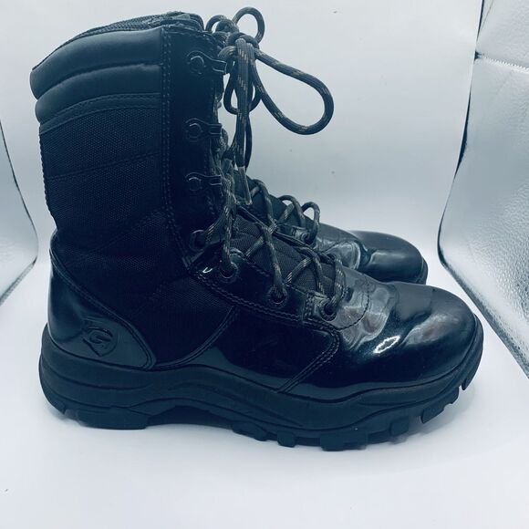 Galls Boots  Size 6.5 M  Hi Gloss Duty Black Police/Law Enforcement main image 8